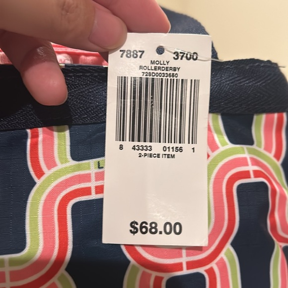 LeSportsac Molly Rollerderby Handheld Tote Bag - New Condition - Picture 2 of 10